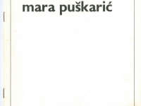 Mara Puskaric, catalogue, 1979 - Page 01